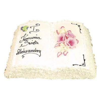 Tort na komunię Cukiernia Tadek Tort na komunię Cukiernia Tadek